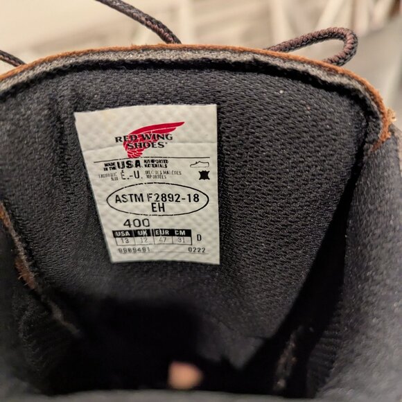 NEW Red Wing DynaForce® Men's 8-inch Waterproof Safety Toe Boot Size 13 - Picture 14 of 14